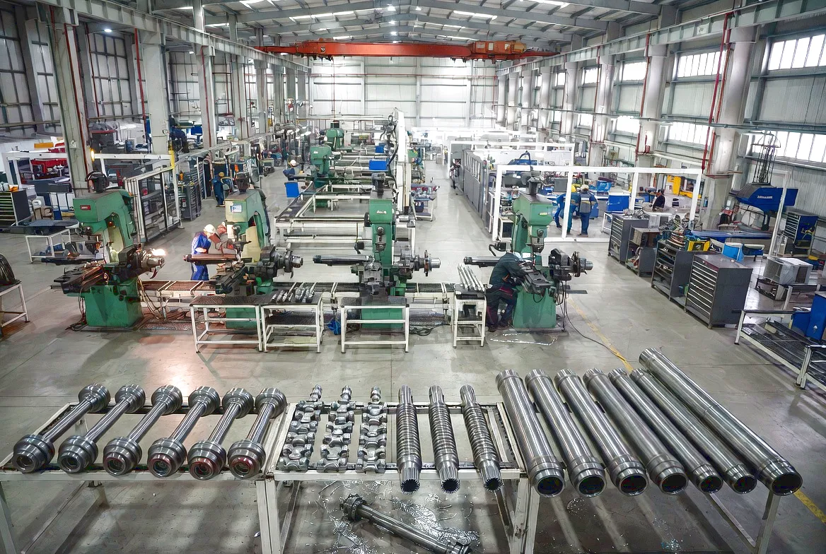 Ever Power PTO shaft manufacturing facility — precision CNC machining
