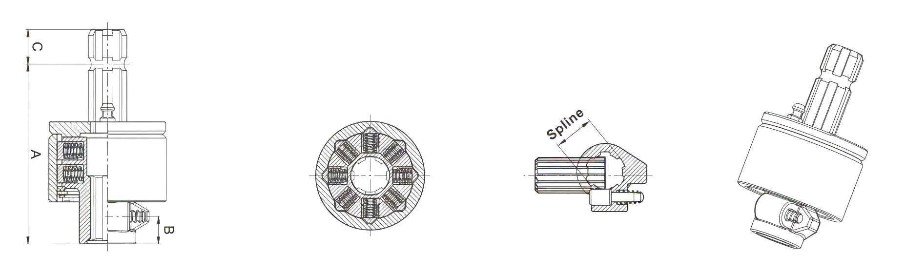 Ratchet Torque Limiter SAS
