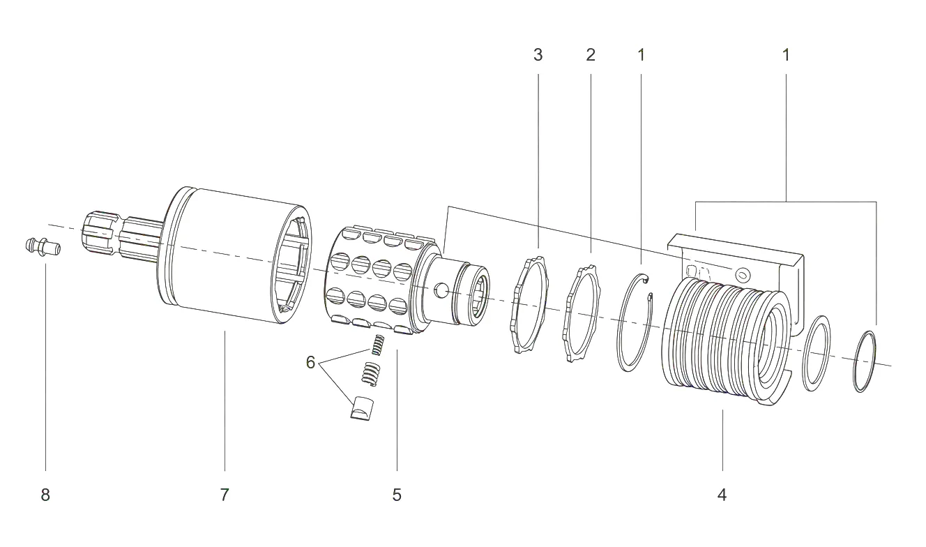 Ratchet Torque Limiter SAS