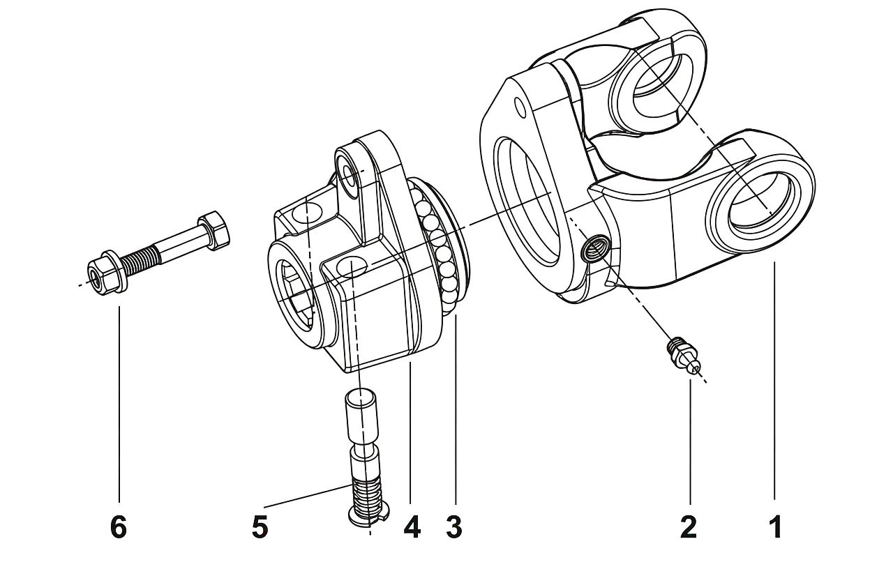 Shear Bolt Torque Limiter Drawing 4