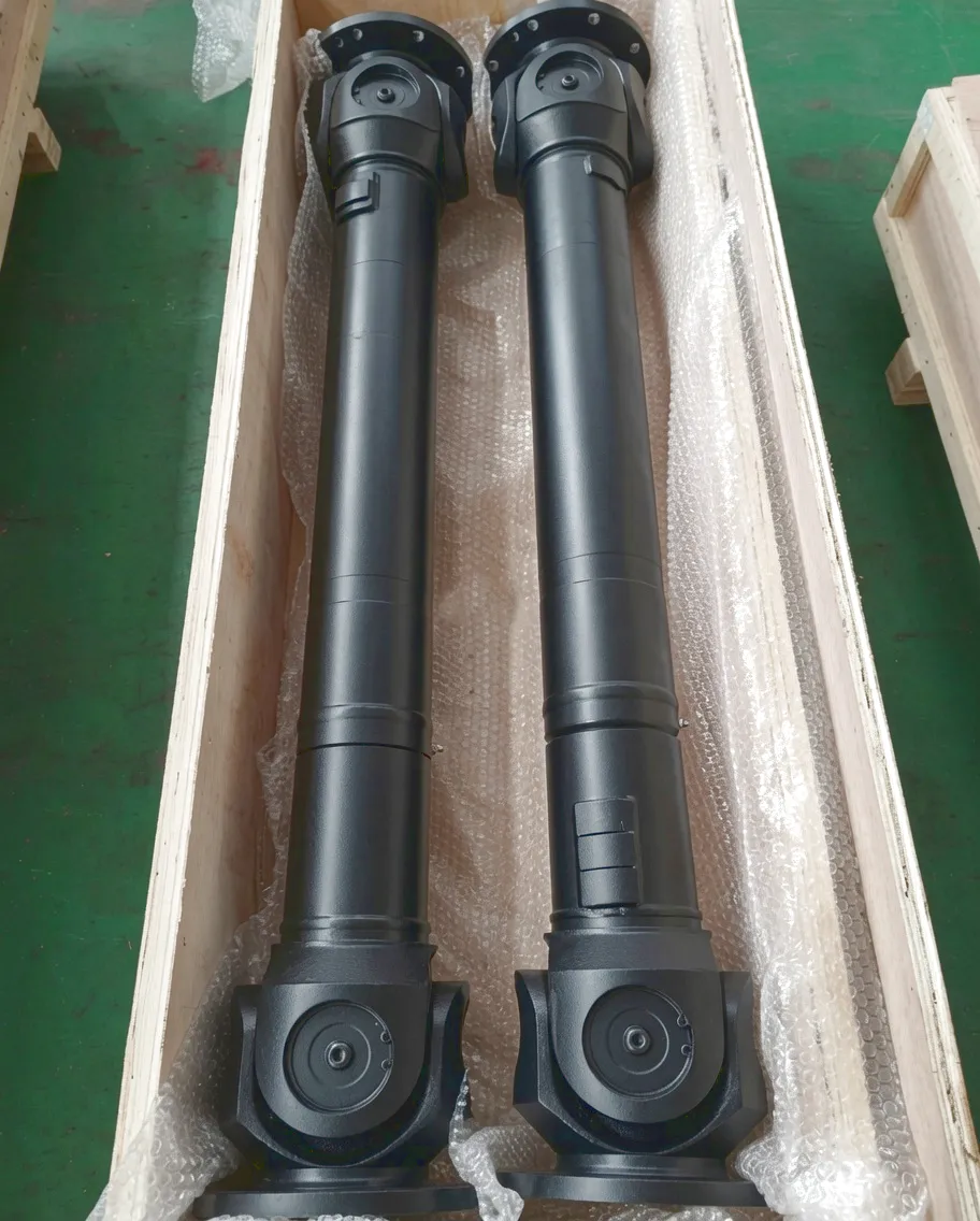 SWC250WH cardan drive shaft installed on crusher production line